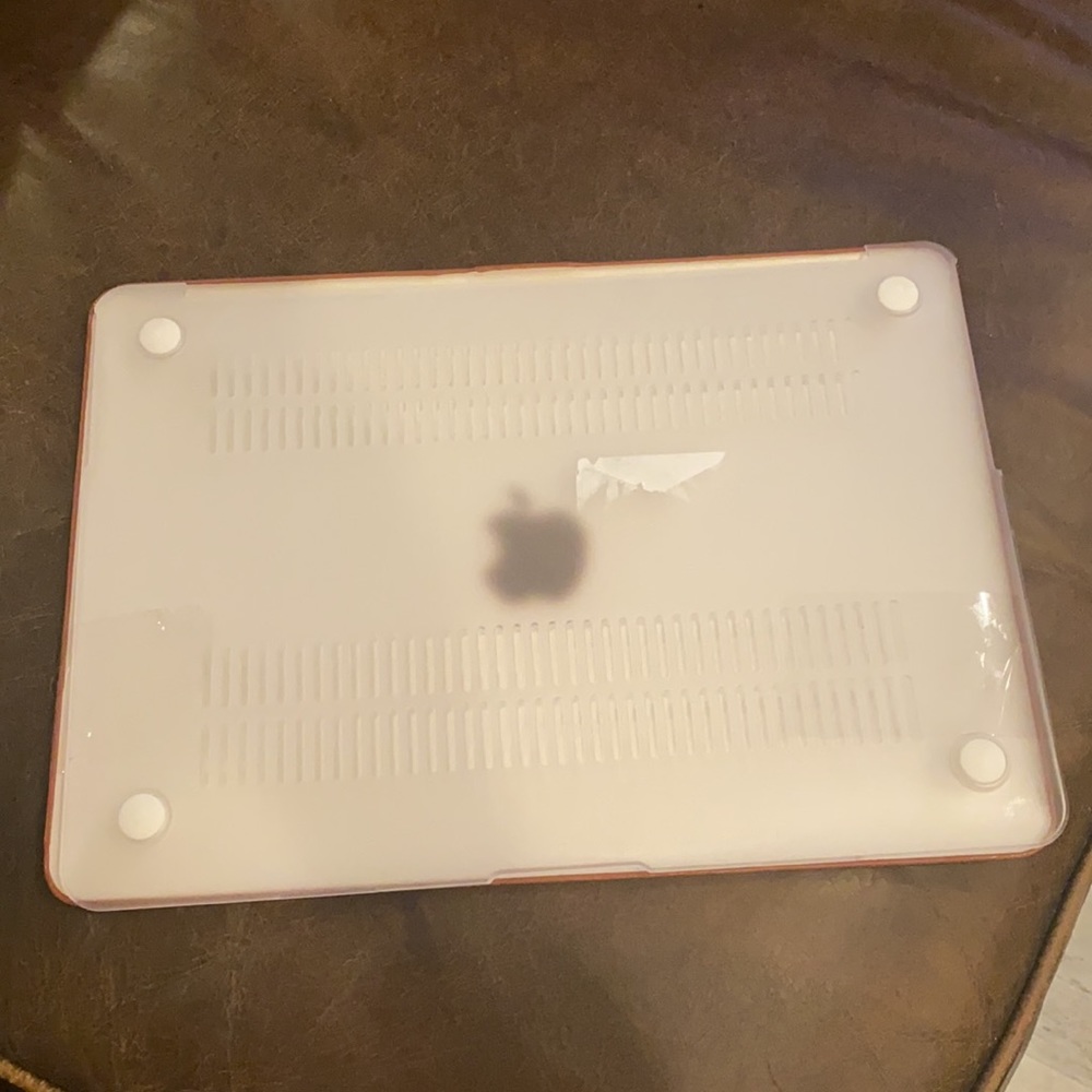 MacBook rose gold Pink Glitter case 13/10 EUC - Picture 5 of 6